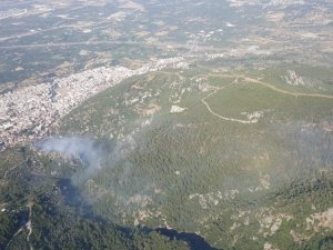 İzmir’de peş peşe orman yangınları