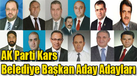 Ayak parmakları belirgin türbülans  AK Parti Kars Belediye Başkan Aday Adayları