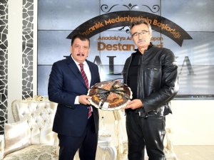 Eski Bakan Tüzmen, Başkan Gürkan’ı ziyaret etti