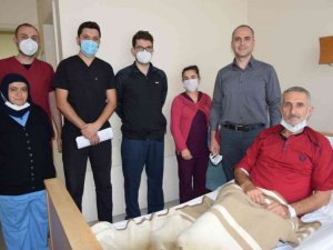 68 yaşındaki hasta Düzce Üniversitesi hastanesinde şifa buldu