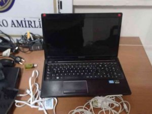 Fethiye’de iş yerinden bilgisayar çaldığı öne sürülen zanlı tutuklandı