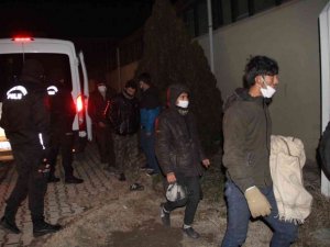 Erzincan’da 56 kaçak göçmen yakalandı
