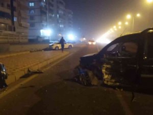 Diyarbakır’da yoğun sis kaza getirdi: 2 yaralı