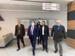 Doğanşehir Devlet Hastanesi’nin yeni hizmet binası açılmayı bekliyor