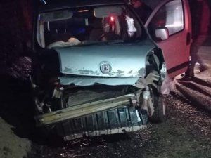 Bingöl’de araç duvara çarptı: 3 yaralı
