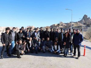 Yabancı öğrenciler Kayaşehir’i gezdi