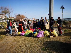Antalya’da Ukraynalı kadının çevre sevgisi karşılık buldu