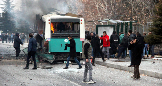 Kayseri'deki hain saldırıda şehit sayısı 14'e çıktı