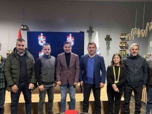 Trabzonspor Yönetim Kurulu Üyesi Şemsetdin Hancı’dan TSYD Trabzon Şubesi’ne ziyaret