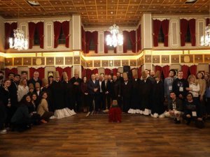 Başkan Çerçi Erasmus öğrencilerini İrfan Meclisinde ağırladı