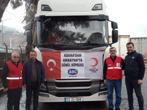 Adana’dan Ukrayna’ya ilk yardım tırı yola çıktı