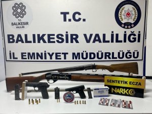 Balıkesir’de polis ve jandarma suçlulara göz açtırmıyor