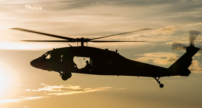 Çukurca'da Askeri Helikoptere Roketli Saldırı