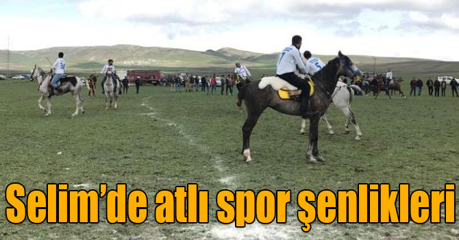 Selim’de atlı spor şenlikleri