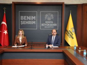 Konya ile Üsküp arasında kardeş şehir ön protokolü imzalandı
