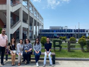 Doğu Kazakistan Öğretim Üyesinden Üniversiteye ziyaret