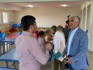 DATÜB heyeti, Kırklareli’nde Ukrayna savaşından kurtarılan Ahıska