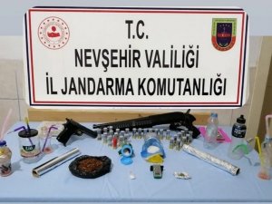 Nevşehir’de uyuşturucu operasyonu; 5 gözaltı