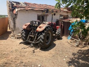 Saruhanlı’da çalınan traktör Gölmarmara’da bulundu