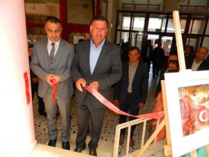 Posof’ta halk eğitim kursları yılsonu sergisi açıldı