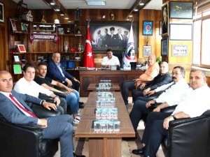 Zonguldak Kömürspor’un yeni yönetiminden GMİS’e ziyaret