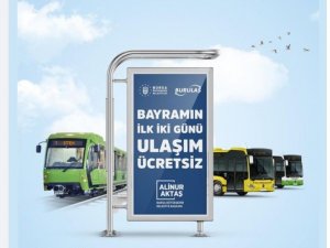 Bursa’da bayramda ulaşım ilk iki gün ücretsiz