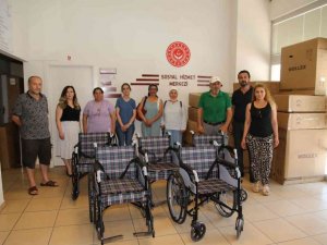 ALTSO Başkanı Şahin’den tekerlekli sandalye bağışı