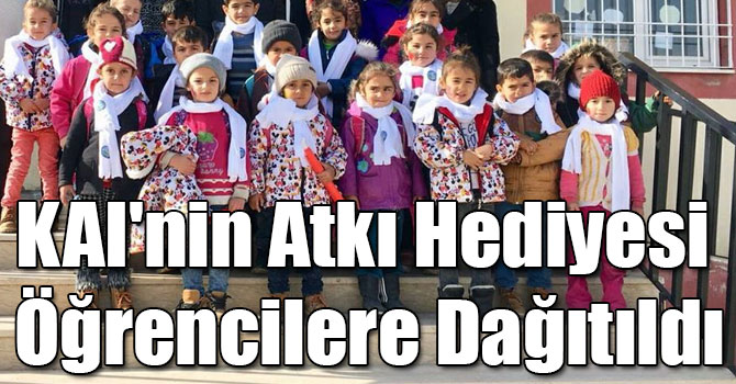 KAI'nin Atkı Hediyesi Öğrencilere Dağıtıldı