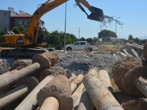 Köşk Belediyesi atık betonları geri dönüşüme kazandırıyor
