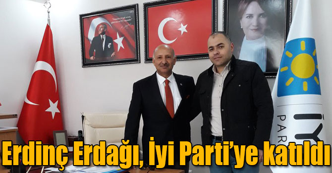 Kars Bağımsız Belediye Meclis Üyesi Erdinç Erdağı, İyi Parti’ye katıldı