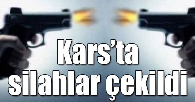 Kars’ta arazi kavgasında silahlar çekildi