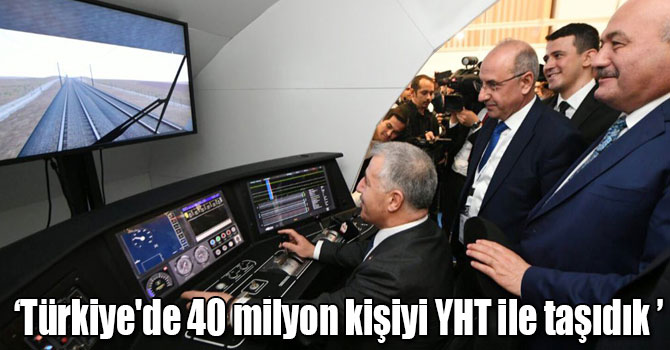 Bakan Arslan: "Türkiye'de 40 milyon kişiyi YHT ile taşıdık"