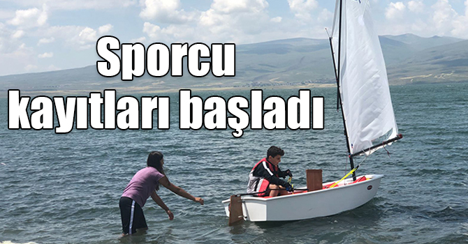 Kars Valiliği Yelken Spor Kulübü’ne sporcu kayıtları başladı