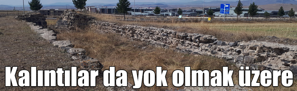 Gaziler Tabya’nın kalıntıları da yok olmak üzere