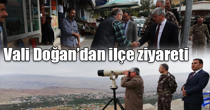 Kars Valisi Rahmi Doğan’dan ilçe ziyareti