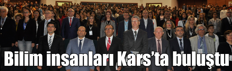 Bilim insanları Kars’ta buluştu