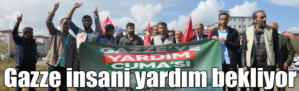 Gazze insani yardım bekliyor