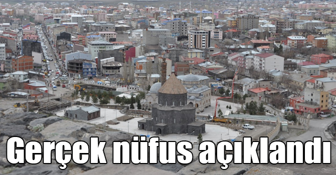 Kars’ın gerçek nüfusu 251 bin