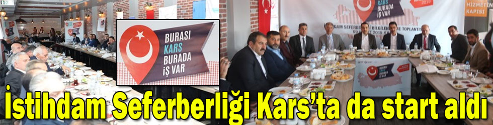 İstihdam Seferberliği Kars’ta da start aldı