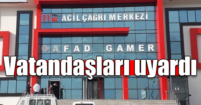 Kars’ta AFAD sel baskınları karşı vatandaşları uyardı