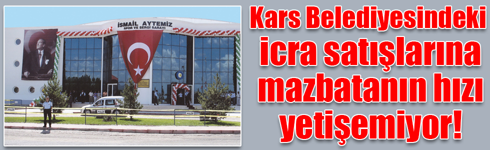 Kars İsmail Aytemiz Spor ve Sergi Sarayı satılıyor!