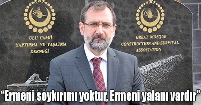 Yasin Aşkın Yıldırım: “Ermeni soykırımı yoktur, Ermeni yalanı vardır”