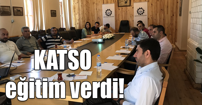 KATSO'da e-ticaret, e- dönüşüm ve e-ihracat eğitimleri düzenlendi