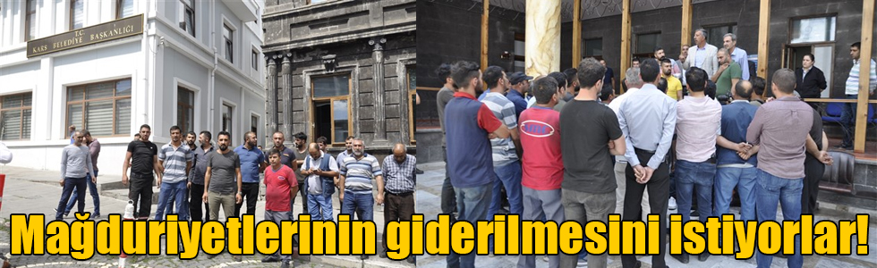 Küçük Sanayi Sitesi esnafı, mağduriyetlerinin giderilmesini istiyor