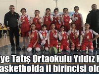 Cevriye Tatış Ortaokulu Yıldız Kızlar Basketbolda il birincisi oldu