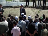 Akyaka'da Sera Açılışı