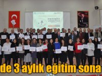 KAÜ’de 3 aylık eğitim sona erdi