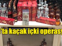 Kars'ta kaçak içki operasyonu