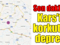 Son dakika... Kars'ta korkutan deprem!