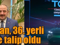 Ahmet Arslan, 36. yerli otomobile talip oldu